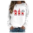 thumbnail image 1 of RKSTN Chandail pour Femmes Décontracté à Manches Longues Blouse à Imprimé de la Saint-Valentin Hauts Chandail Col Rond Coupe Ample Chandail, 1 of 4