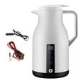 thumbnail image 3 of Car Kettle Water Boiler, Truck Kettle Fast Heating Heating Kettle, Electric Car White Without Base, 3 of 9