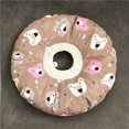 thumbnail image 3 of Collier Anti-Morsure pour Animaux Collier Circulaire Elizabeth Col Réglable Coton Imperméable Cône E-Collier pour Chat et Chien, 3 of 6