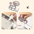 thumbnail image 4 of Fwttom Lunch Box 1500ml 4 Compartment Stainless Steel Bento Box Containers for Adults Leak-Proof Microwave Dishwasher Freezer Safe, 4 of 6