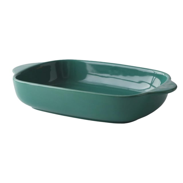European Style Double Rectangular Baking Tray Ceramic Colors 5 Baking Tray
