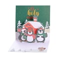 thumbnail image 2 of Nilvkv Christmas Tree Card 3 D Glitter Christmas Tree Greeting Card and Envelope 3 D Christmas Greeting Card Greeting Card Merry Christmas Card Winter Holiday, 2 of 6