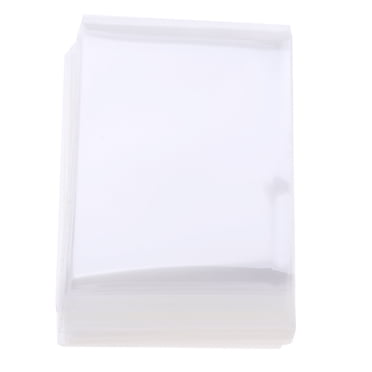 100-piece Card Sleeves Waterproof Badge Holder Name Badge Badge ID Card 60x90mm