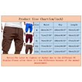 thumbnail image 4 of Men's Summer Casual Plus Landscaping Work Pants Size Multi Pocket Tooling Work Pants Cargo Sports Shorts Five Point Cargo Work Pants for Men Pant, 4 of 4