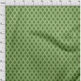 thumbnail image 4 of oneOone Rayon Light Green Fabric Asian Ikat Sewing Material Print Fabric By The Yard 56 Inch Wide, 4 of 4