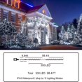 thumbnail image 4 of AMERTEER ” LED String Lights For Thanksgiving / Christmas / New Year Twinkle Lights with 8 Modes Memory for Home Tree Yard Room Indoor & Outdoor Decorations”, 4 of 13