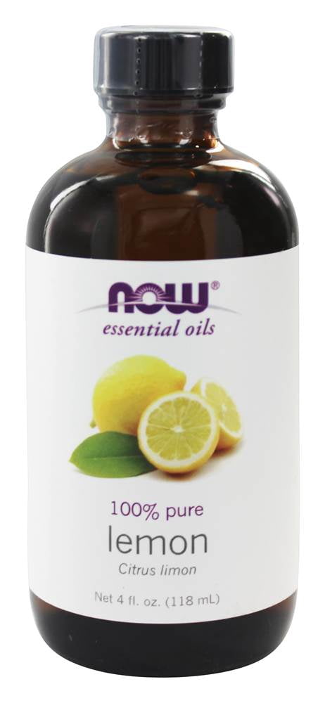 NOW Foods - Huile Essentielle de Citron 100 % Pure - 4 fl oz