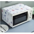 thumbnail image 2 of BINGLI Clearance! Microwave Dust Cover Organizer Microwave Protection Cover, Oven Cover, Microwave Oven Oil and Moisture-proof Cover with 2 Storage Organizer Bags, 2 of 2