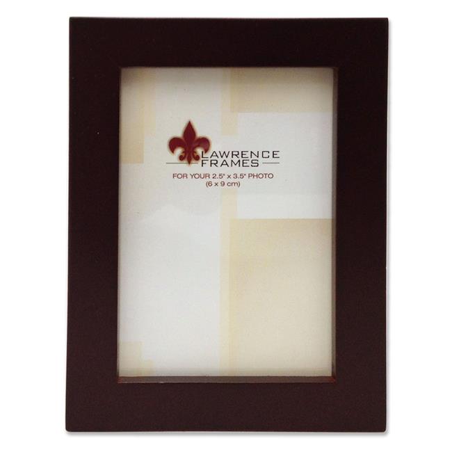 Lawrenceframes 755923 Cadre Photo en Bois Espresso 2.5 x 3.5 Po