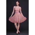 thumbnail image 4 of Bimba Robe Soleil Mini pour Femmes à Bretelles Spaghetti, Haut à Taille Smockée Imprimé Floral - Grand, 4 of 5