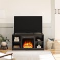 thumbnail image 2 of Ameriwood Home Meuble télé avec foyer d’Ameriwood Home, 55 po, chêne noir, 2 of 9