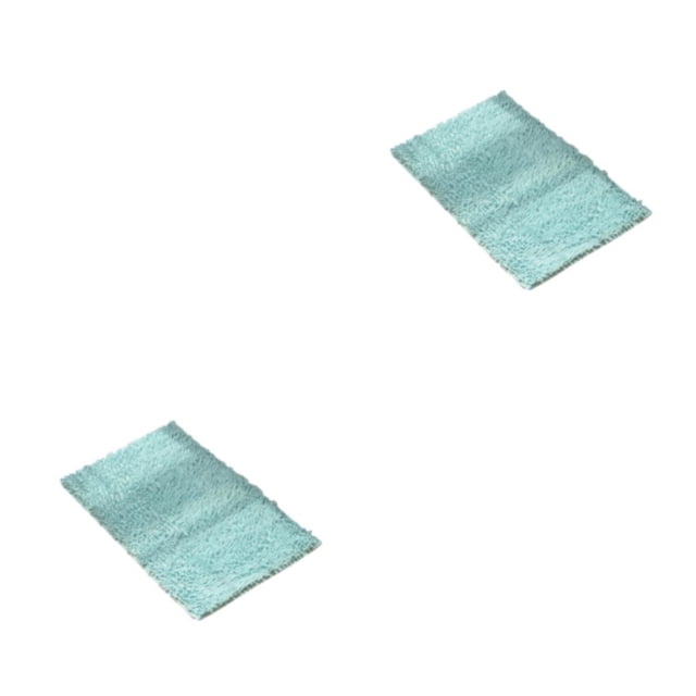 Baohd Water Absorbent Floor Mat - Exquisite Crafted Anti-slid Bottom Safe Strong Water Absorption Sky Blue 40cm*60cm 2Set