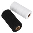 thumbnail image 1 of Garosa Fil pour Machine à Broder, Fil de Tissage en Coton Véritable, 250 Mètres 2 Pcs Rubans Fils de Chaîne, 1 of 8