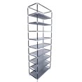 thumbnail image 4 of SalonMore 10 Tiers Shoe Rack with Dustproof Cover Closet Shoe Storage Cabinet Organizer,Brown, 4 of 6
