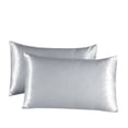 thumbnail image 1 of TopLLC Pillow Case Simulated Silk Pillowcase For Hair And - Simulated Silk Pillowcase 2 Sets 20x36 Inches With Envelope Closure Simulated silk pillowcase, 1 of 1