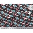thumbnail image 2 of Soimoi Poly Georgette Fabric Dot & Floral Artistic Decor Fabric Printed Yard 42 Inch Wide, 2 of 5