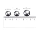 thumbnail image 4 of Unique Bargains Billes de Roulement en Acier au Carbone 25 mm Polies avec Précision, Lot de 25, 4 of 5