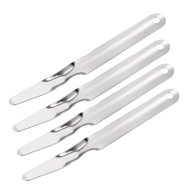 Unique Bargains Desk Stapler Remover, Stainless Steel, Silver, 4 Pack
