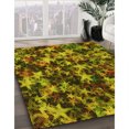 thumbnail image 3 of Ahgly Company Machine Washable Indoor Rectangle Transitional Brown Area Rugs, 2' x 5', 3 of 7