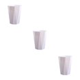 thumbnail image 3 of relayinert Versatile Trash Can For Bedroom - Neat Look All Home Decoration Matchable White L 3Set, 3 of 6