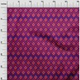 thumbnail image 3 of oneOone Velvet Purple Fabric Abstract Sewing Material Print Fabric By The Yard 58 Inch Wide, 3 of 4
