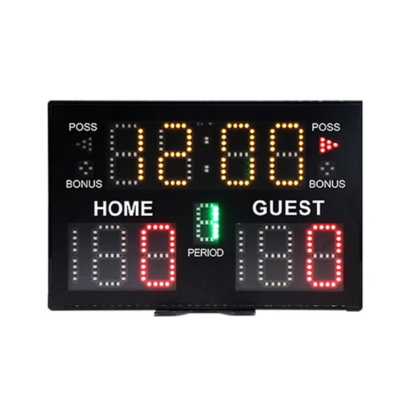 Scoreboard, LED Electronic Scoreboard Tabletop Electronic Scoreboard Score Keeper Digital Scoreboard Cornhole Scoreboard for Basketball Baseball Volleyball Billiard Games