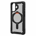 thumbnail image 3 of UAG Plasma XTE MagSafe Rugged Case Black/Pop Orange for iPhone 17, 3 of 5