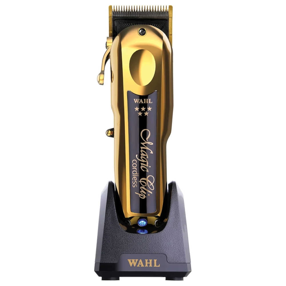 Wahl 5 Star Magic Clip Gold - 56445 - Includes Charging Stand &amp