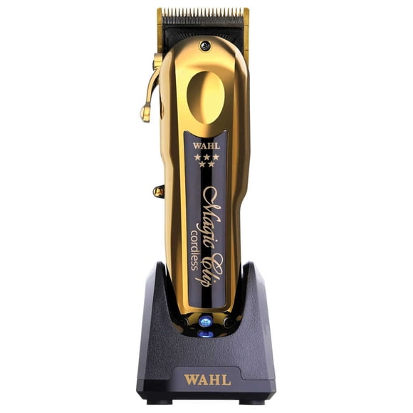 Wahl 5 Star Magic Clip Gold - 56445 - Includes Charging Stand & Cutting Guides
