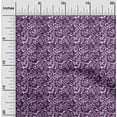 thumbnail image 1 of oneOone Viscose Jersey Fabric Leaves & Floral Block Decor Fabric Printed BTY 60 Inch Wide, 1 of 4