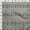thumbnail image 3 of oneOone Tissu Polyester Lycra Rayé & Paisley Ikat Imprimé 1 Yard 56 Pouces de Large, 3 of 4