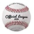 thumbnail image 3 of Champion Sports OLB10 3 Po NFHS Cuir Ligue Officielle de Baseball, Blanc et Rouge - Lot de 12, 3 of 3
