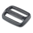 thumbnail image 1 of DYZD Multi-size Straps Webbing Slide Triglides Plastic Slide Buckle for Backpack Bag (25 mm Black), 1 of 3