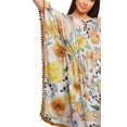 thumbnail image 4 of Moomaya Robe Courte de Caftan de Plage, Robe de Couverture Imprimée, Kaftan pour Femmes, Tenue de Plage, Couverture, 4 of 4