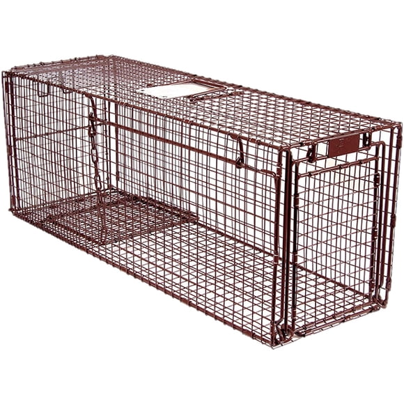 Tru Catch 30LTD Animal Vivant Sans Danger Trap - Facile et Sécuritaire Catch et Libération pour Chats, Lapins et Autres Petits Animaux - Durable Usage Léger TNR - (30 Pouces L x 11 Pouces H x 9 Pouces L)
