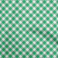 thumbnail image 1 of oneOone Cotton Flex Green Fabric Gingham Check Craft Projects Decor Fabric Printed By The Yard 40 Inch Wide, 1 of 4