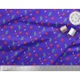 thumbnail image 3 of Soimoi Cotton Voile Fabric Triangle,Floral & Cactus Tree Decor Fabric Printed Yard 42 Inch Wide, 3 of 3