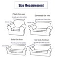 thumbnail image 1 of Langgg Solid Color Sofa Cover Elastic Couch Dust-proof Anti-slide Slipcover 1/2/3/4 Seater Covers Protector Full Coverage Green S, 1 of 9