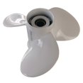 thumbnail image 5 of Outboard Motor Propeller for Boat Engine Marine Aluminum Alloy Propellers 11 1/8X13-G, 5 of 5