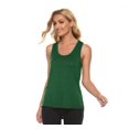 thumbnail image 2 of Women's Racerback Tank Tops Vest Yoga Tops Workout Gym Sport Active T-Shirt, 2 of 5