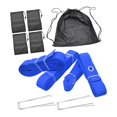 thumbnail image 3 of Lipstore Beach Volleyball Court Lines Kit Accessory 16M and 8M Webbing Strap Blue, 3 of 8