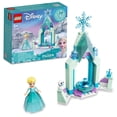 thumbnail image 1 of LEGO Disney Elsa’s Castle Courtyard 43199 Toy Building Kit (53 Pieces), 1 of 6