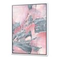 thumbnail image 1 of Durty Shabby Pink Blush III - Shabby Chic Framed Canvas, 1 of 3