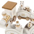 thumbnail image 2 of Shisuyan Wooden Train Toy Cartoon Train Model Christmas Home Decoration Festival Desktop Craft, 2 of 8