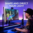 thumbnail image 3 of Logitech G Litra Beam Premium LED Lumière de Jeu avec TrueSoft, Support de Bureau Réglable, Graphite, 3 of 10