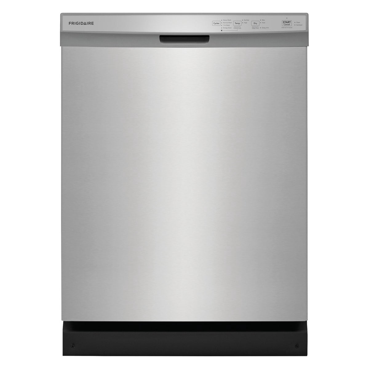 Frigidaire 24 in. Stainless Steel Built-in Undercounter Dishwasher with Heated Drying System