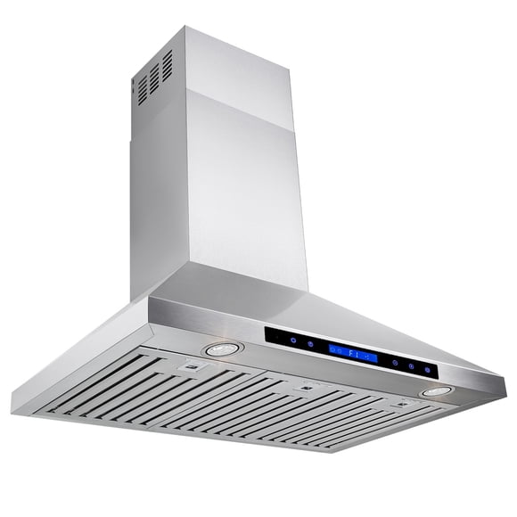 Roxon 30 in. 900 CFM Wall Mounted Range Hood in Stainless Steel