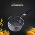 thumbnail image 3 of Stainless Steel Deep Fry Basket, Stainless Steel Long Handle Reusable Rust  Fry Net For Fish Chicken Nuggets, 3 of 8