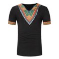 thumbnail image 1 of Chemises à Manches Courtes pour Hommes Mode Décontractée Manches Courtes Imprimé Col en V Pull T-Shirt Blouse Chemises Hommes Manches Courtes Chemises Hommes Manches Courtes Décontractées Chemises Hommes Manches Courtes Décontractées, 1 of 4