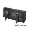 thumbnail image 2 of Sac avant Lisse Surface Fabrication Pochette Montée Raccords Améliorés Conteneur Scooter Accessoires Guidon Sac de Rangement Noir, 2 of 9